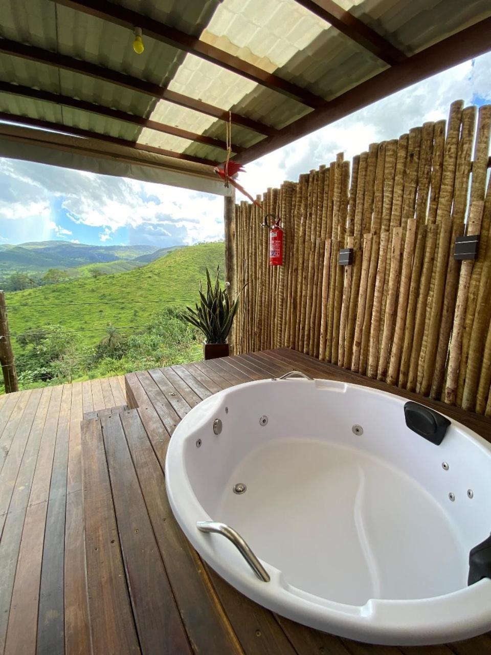 Chale Conteiner Com Vista Para Serra Da Canastra São Roque de Minas Exterior foto
